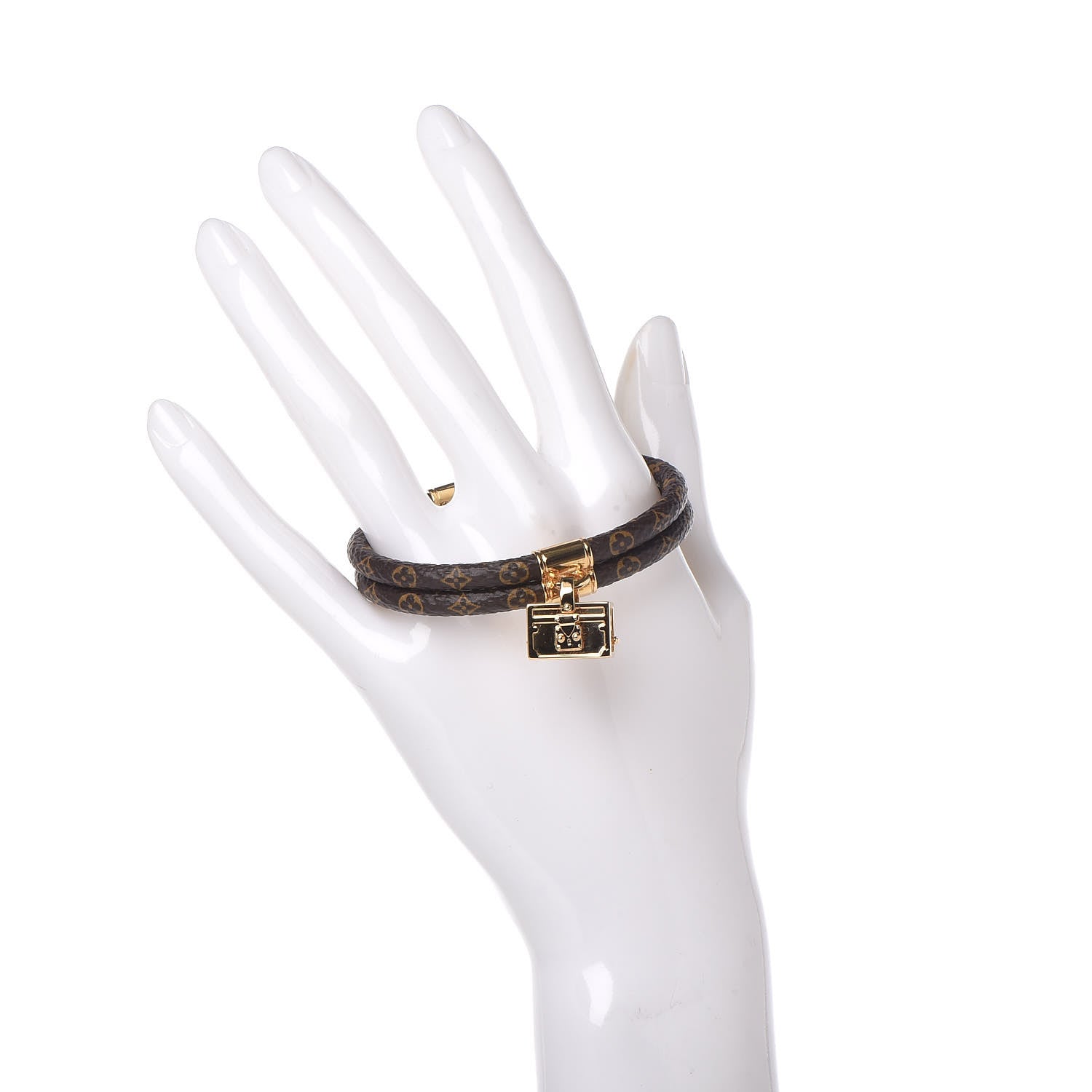 Louis Vuitton Monogram Petit Malle Bracelet 17 2 of 5