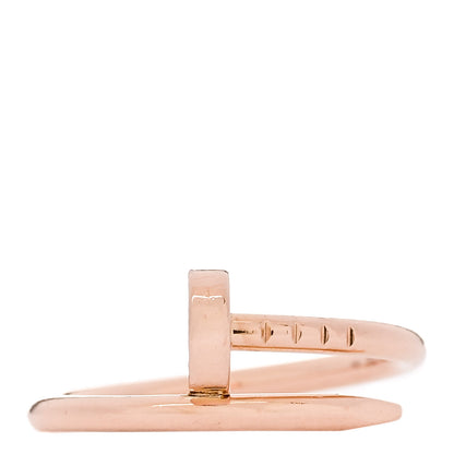 Cartier 18K Pink Gold Small Juste Un Clou Ring 48 4.5 1 of 5