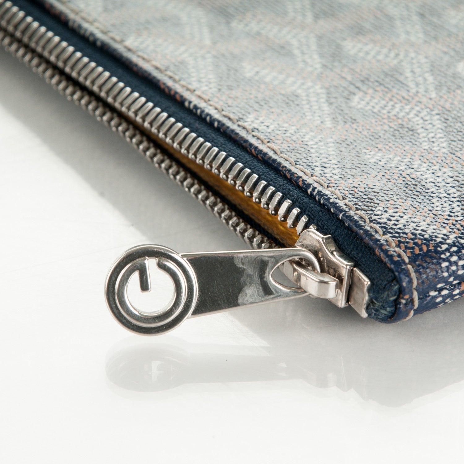 Goyard Goyardine Senat Pochette MM Navy 8 of 8