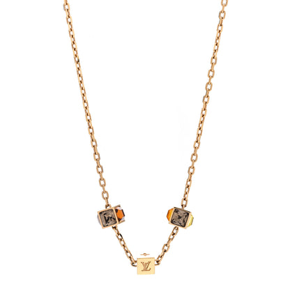 Louis Vuitton Swarovski Gamble Short Necklace Azur 1 of 4