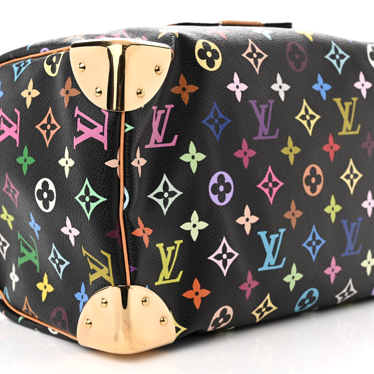 Louis Vuitton Monogram Multicolor Speedy 30 Black 8 of 9