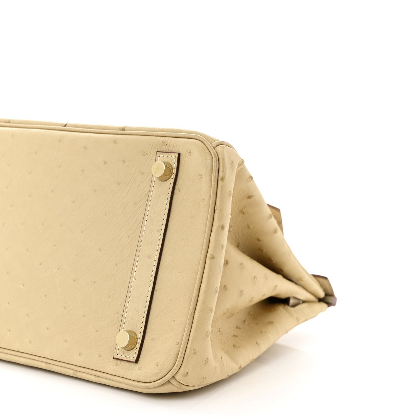 Ostrich Birkin 30 Parchemin