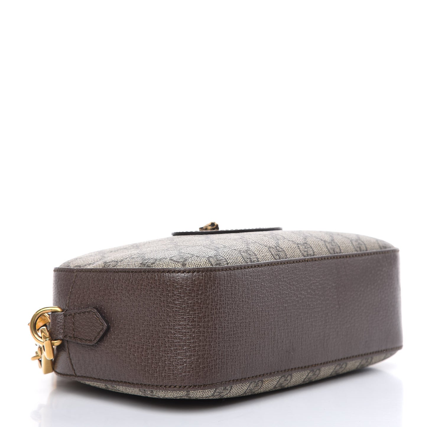 GG Supreme Monogram Web Neo Vintage Shoulder Bag Beige New Acero Crop