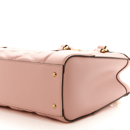Gucci Calfskin GG Matelasse Mini Top Handle Bag Perfect Pink 12 of 13