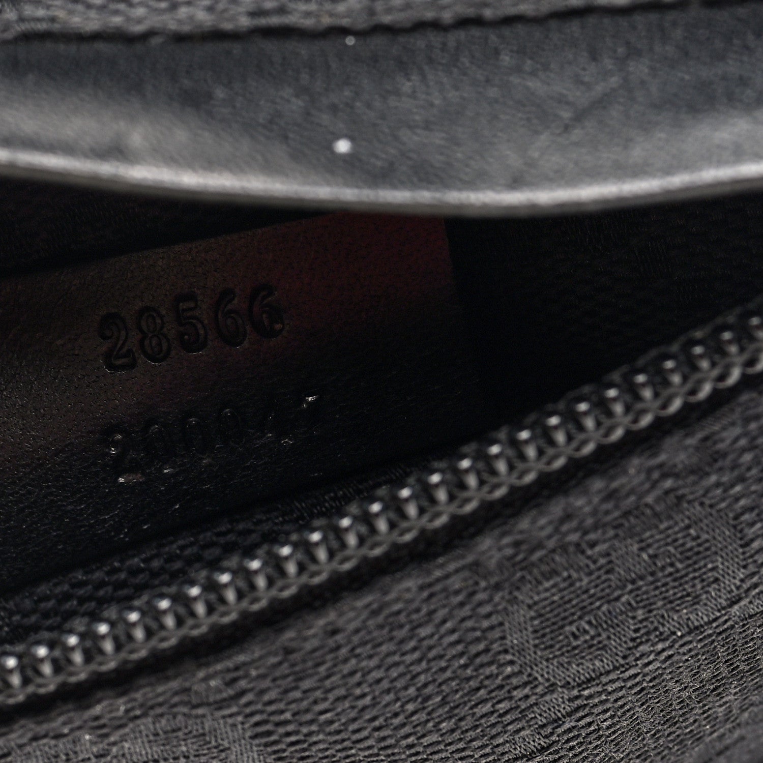 Gucci GG Monogram Double Pocket Belt Bag Black 8 of 11