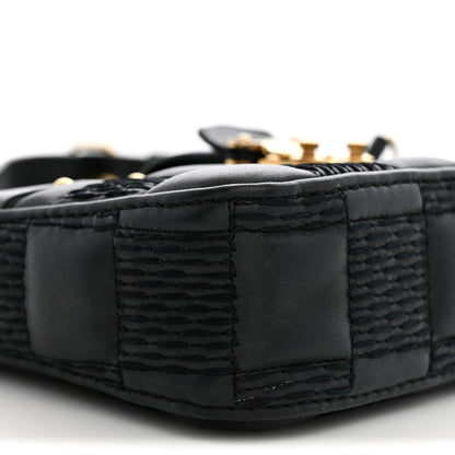 Louis Vuitton Lambskin Damier Quilt Troca PM Black 8 of 11