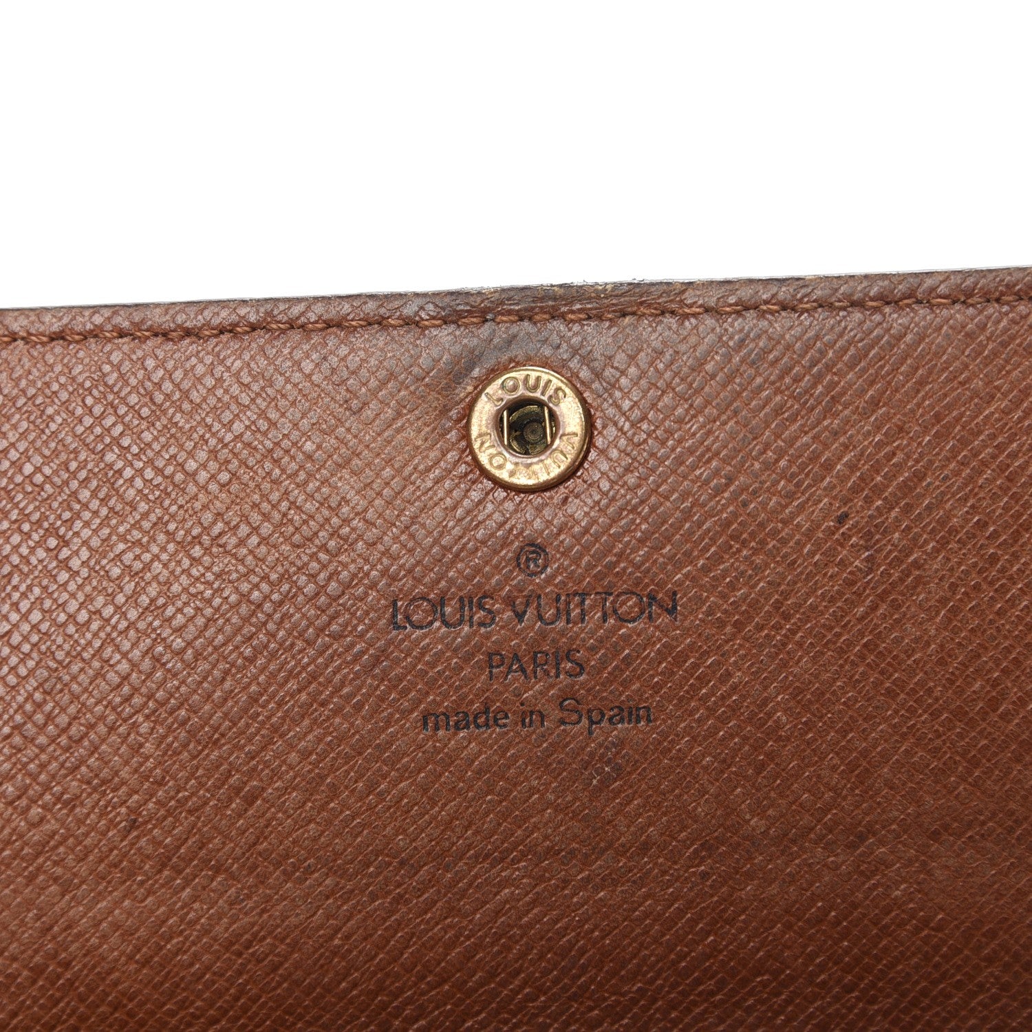 Louis Vuitton Monogram Porte-Monnaie Tresor Wallet 5 of 8