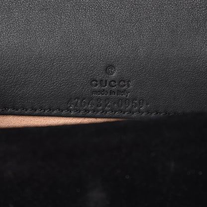 Gucci GG Supreme Monogram Super Mini Dionysus Shoulder Bag Black 7 of 8