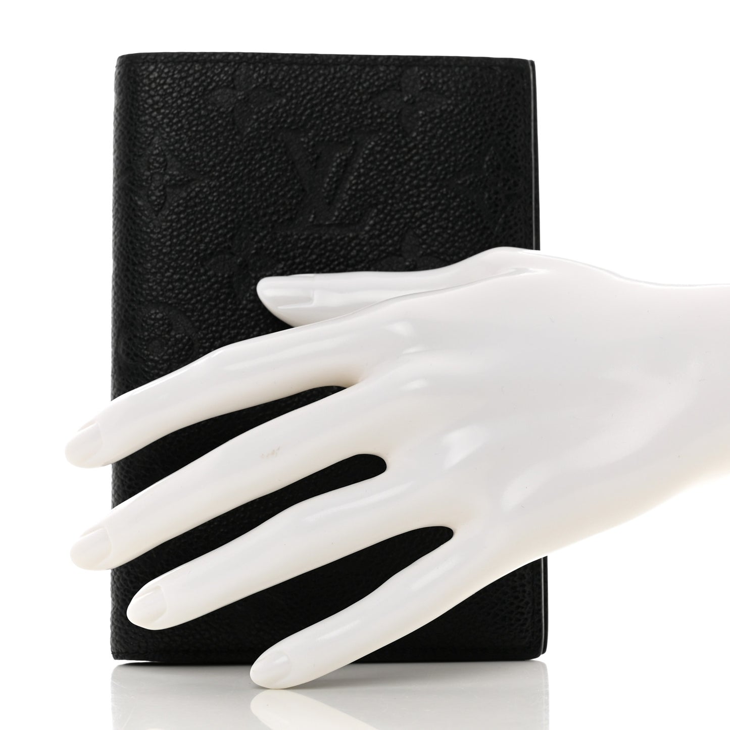 Empreinte Monogram Passport Cover Black