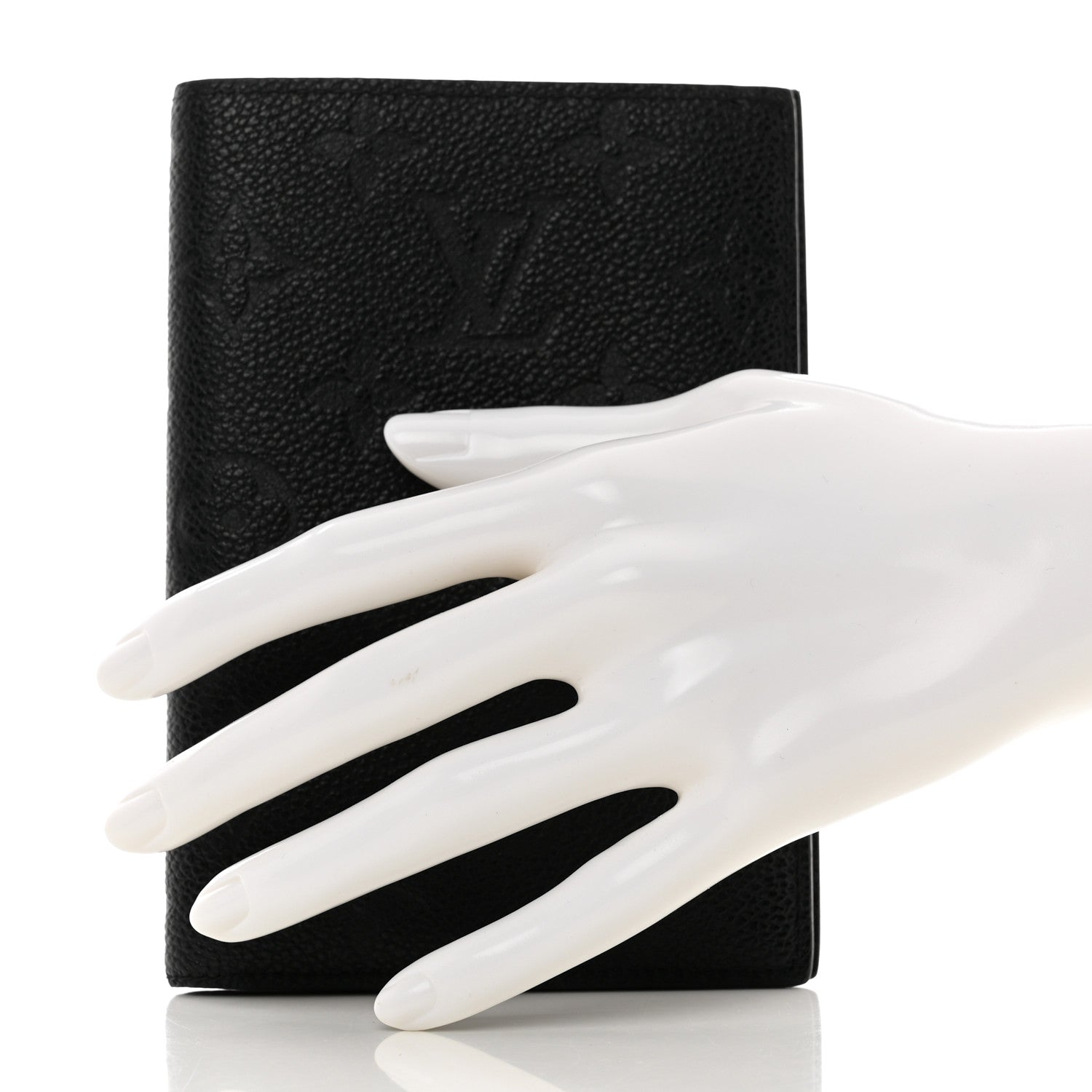 Louis Vuitton Empreinte Monogram Passport Cover Black 2 of 6