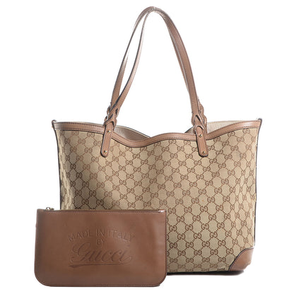 Gucci Monogram Medium Craft Tote Light Brown 5 of 10