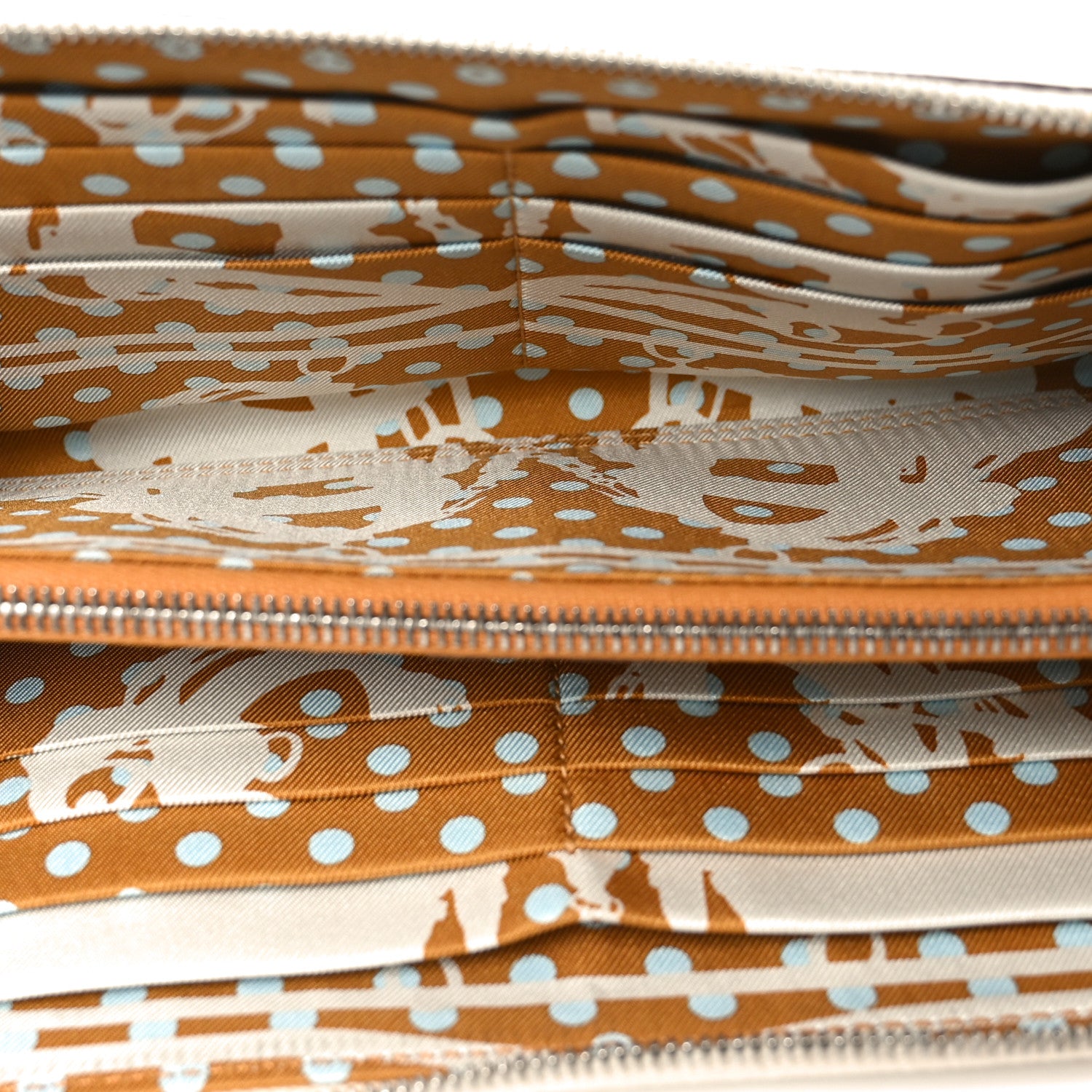 Hermes Epsom Silk'In Wallet Craie 5 of 7