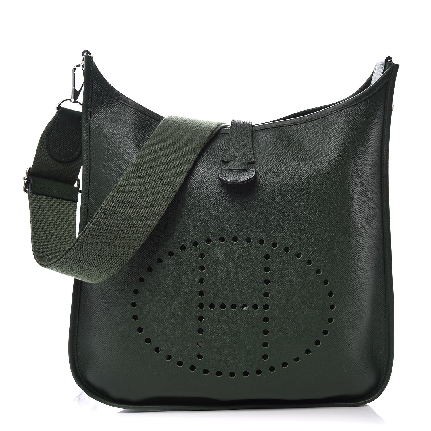 Hermes Epsom Evelyne III GM Vert Anglais 1 of 10