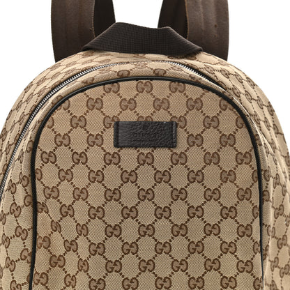 Gucci Monogram Travel Backpack Dark Brown 8 of 11