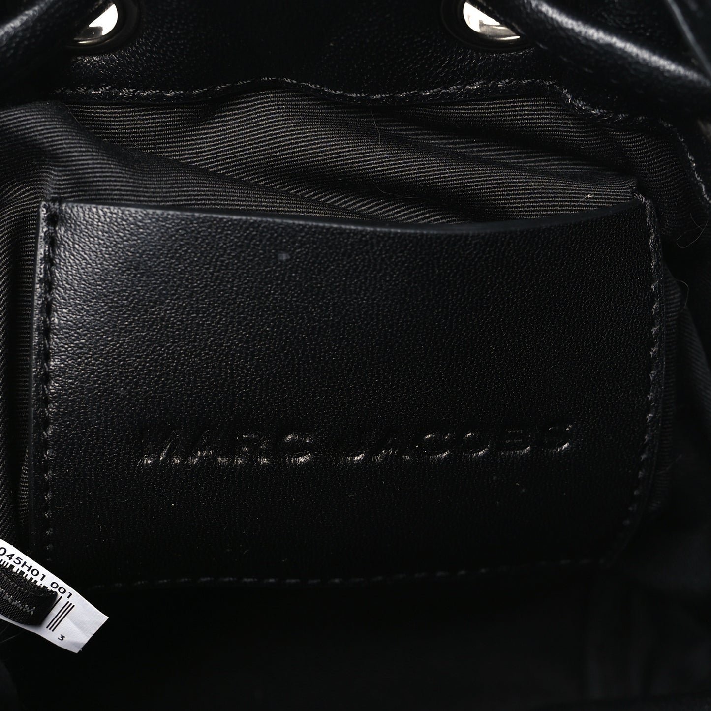 Calfskin Quilted The Bucket Bag Black