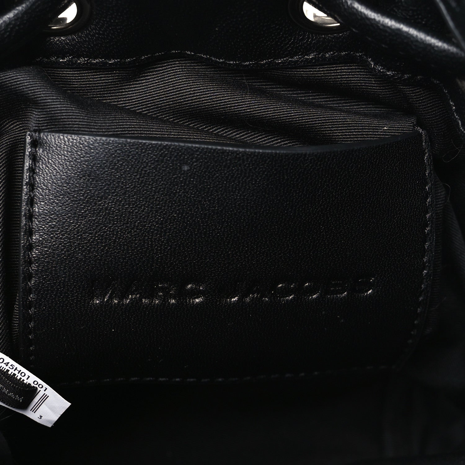 Marc Jacobs Calfskin Quilted The Bucket Bag Black 6 of 9