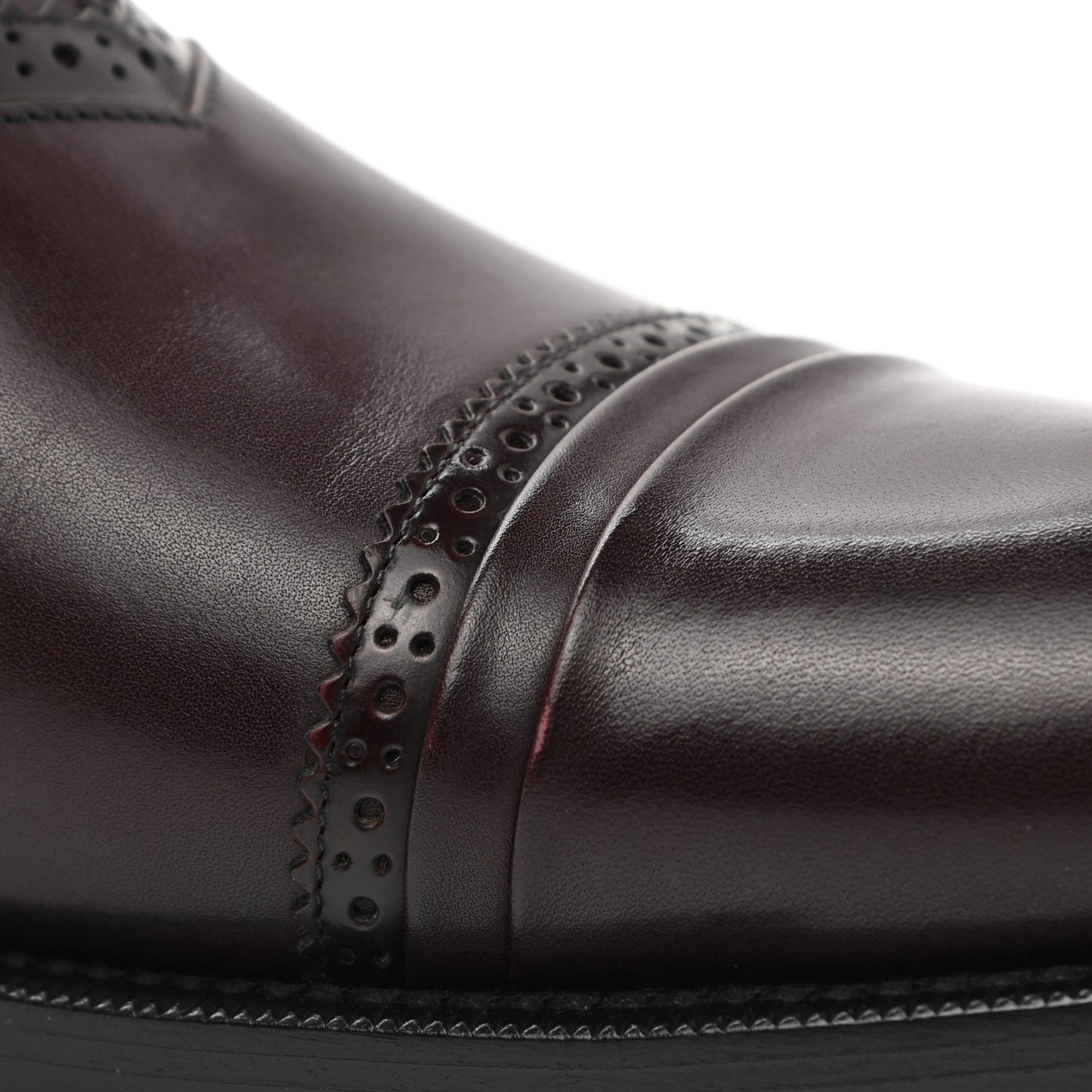 Calfskin Mens Oxfords 8 Brown