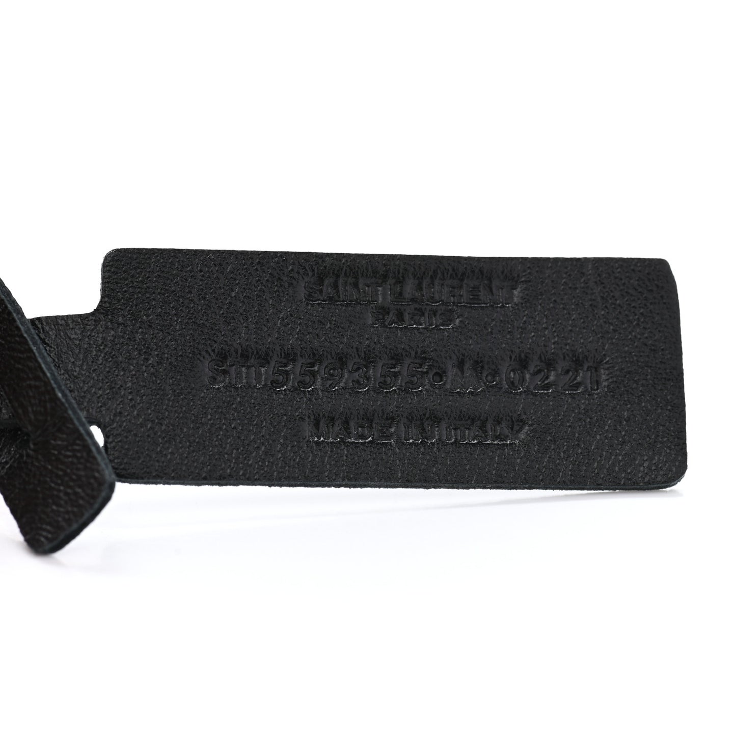Calfskin Opyum Bracelet M Black