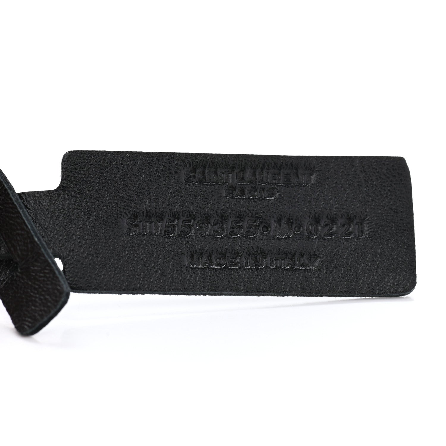 Saint Laurent Calfskin Opyum Bracelet M Black 5 of 5