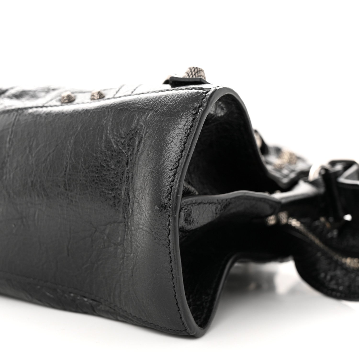 Balenciaga Agneau Arena Neo Cagole Handbag XS Black 10 of 10