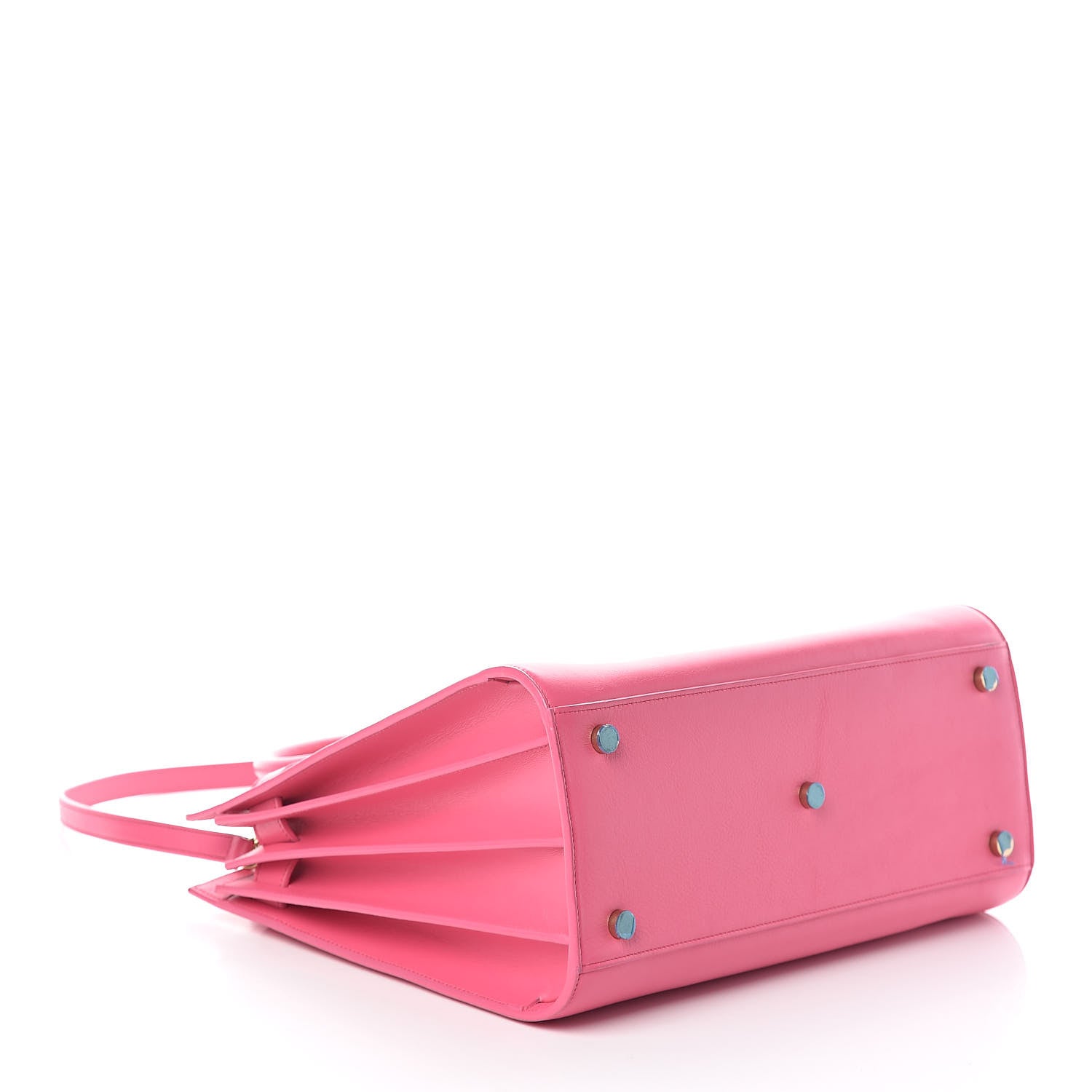 Saint Laurent Calfskin Small Sac De Jour Bubblegum 4 of 10