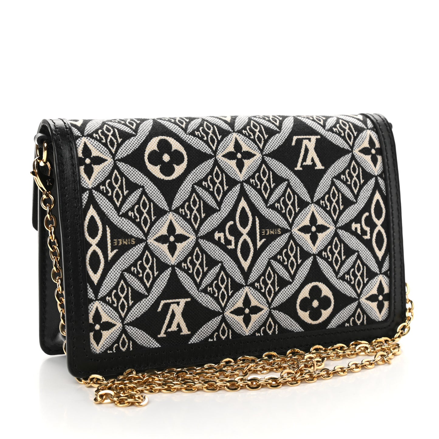 Jacquard Since 1854 Dauphine Chain Wallet Grey