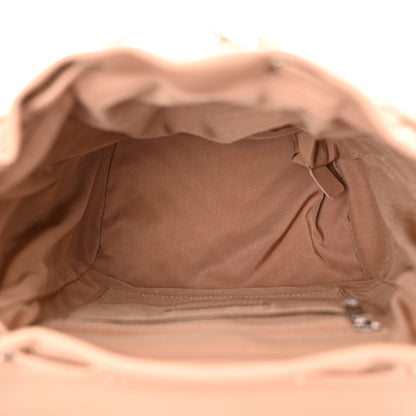 Chanel Calfskin Chevron Quilted Small Urban Spirit Backpack Beige 5 of 14