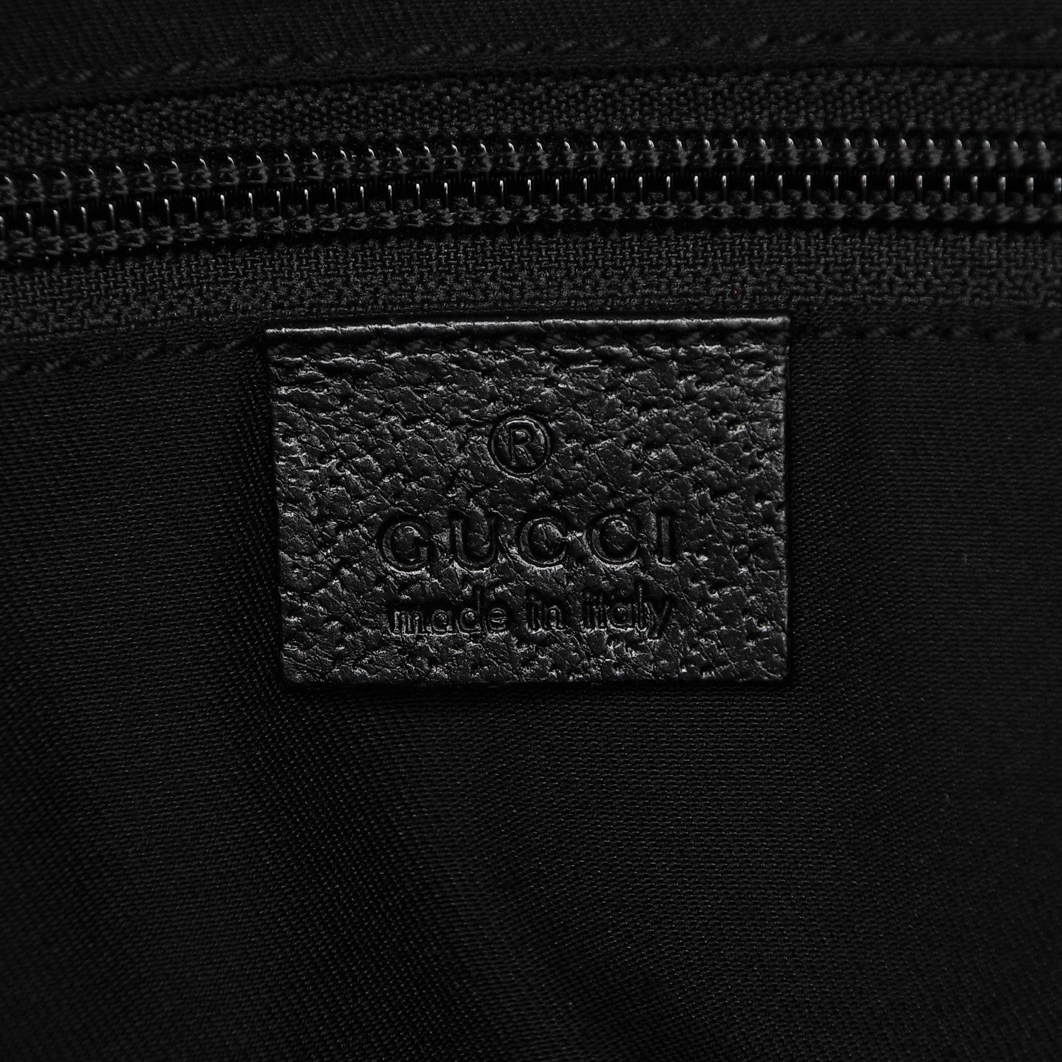 Gucci Nylon Monogram Large Web Handle Vertical Tote Black 7 of 7