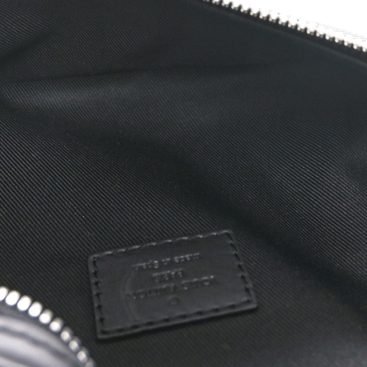Damier Infini Campus BumBag Black Black