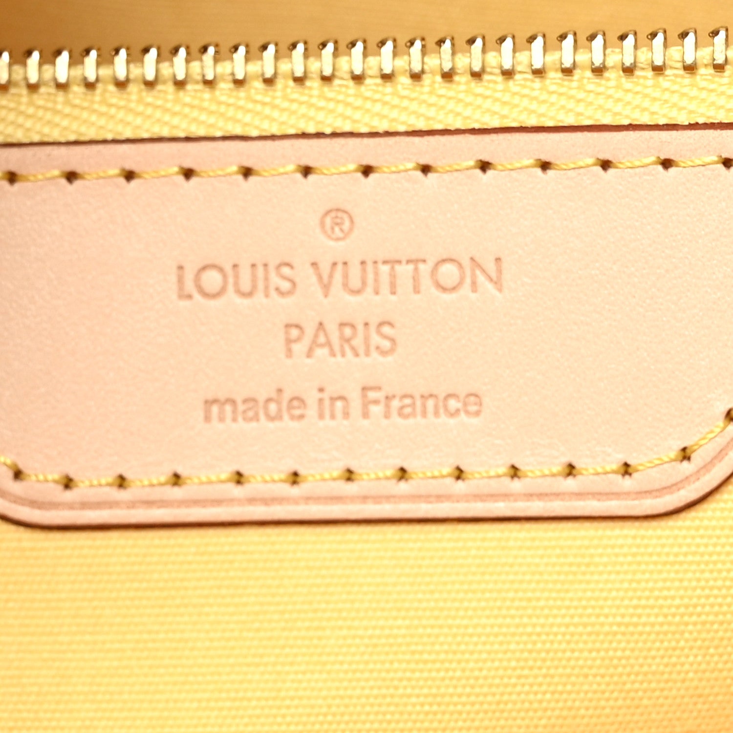 Louis Vuitton Vernis Brea MM Citrine 6 of 8