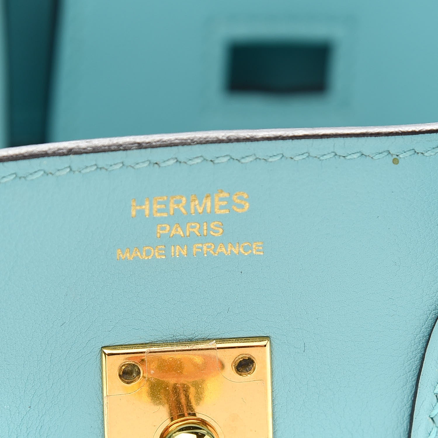 Hermes Swift Birkin 25 Bleu Atoll 6 of 12