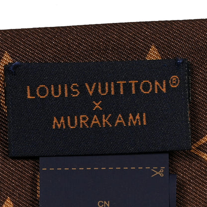 Louis Vuitton LV X TM Silk Monogram Cerises Bandeau Brown 3 of 3