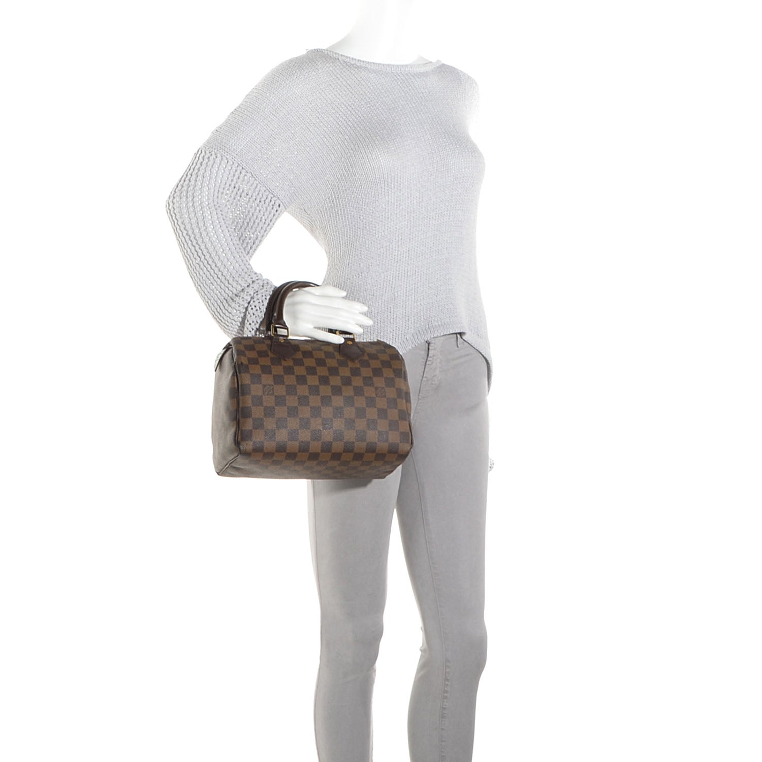 Louis Vuitton Damier Ebene Speedy 25 2 of 7