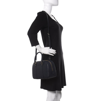 Gucci Microguccissima Medium Crossbody Bag Blue 2 of 11
