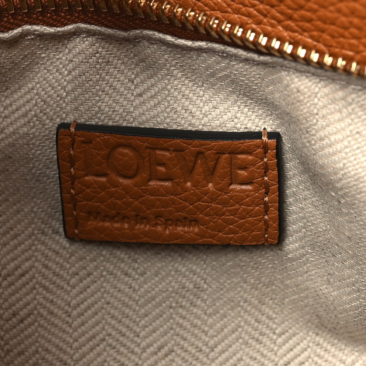 Soft Grained Calfskin Small Puzzle Bag Light Caramel