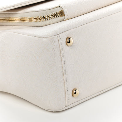 Chanel Caviar Quilted Large Business Affinity Flap White 9 of 11