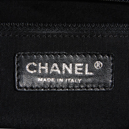 Chanel Patent Grand Shopping Tote GST Black 6 of 7