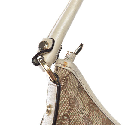 Gucci Monogram Large Abbey D Ring Hobo Off White 10 of 13