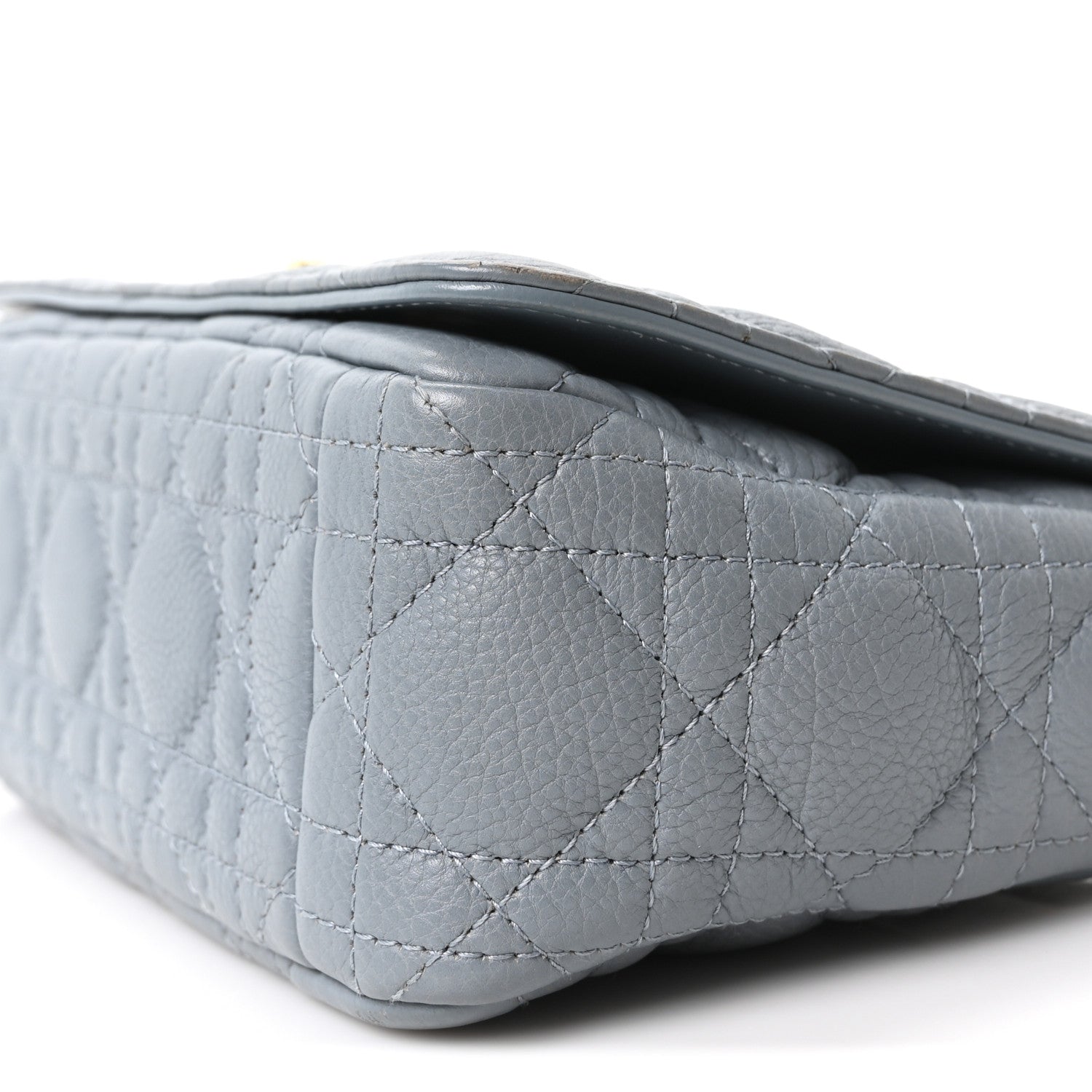 Christian Dior Calfskin Cannage Small Caro Bag Cloud Blue 10 of 10