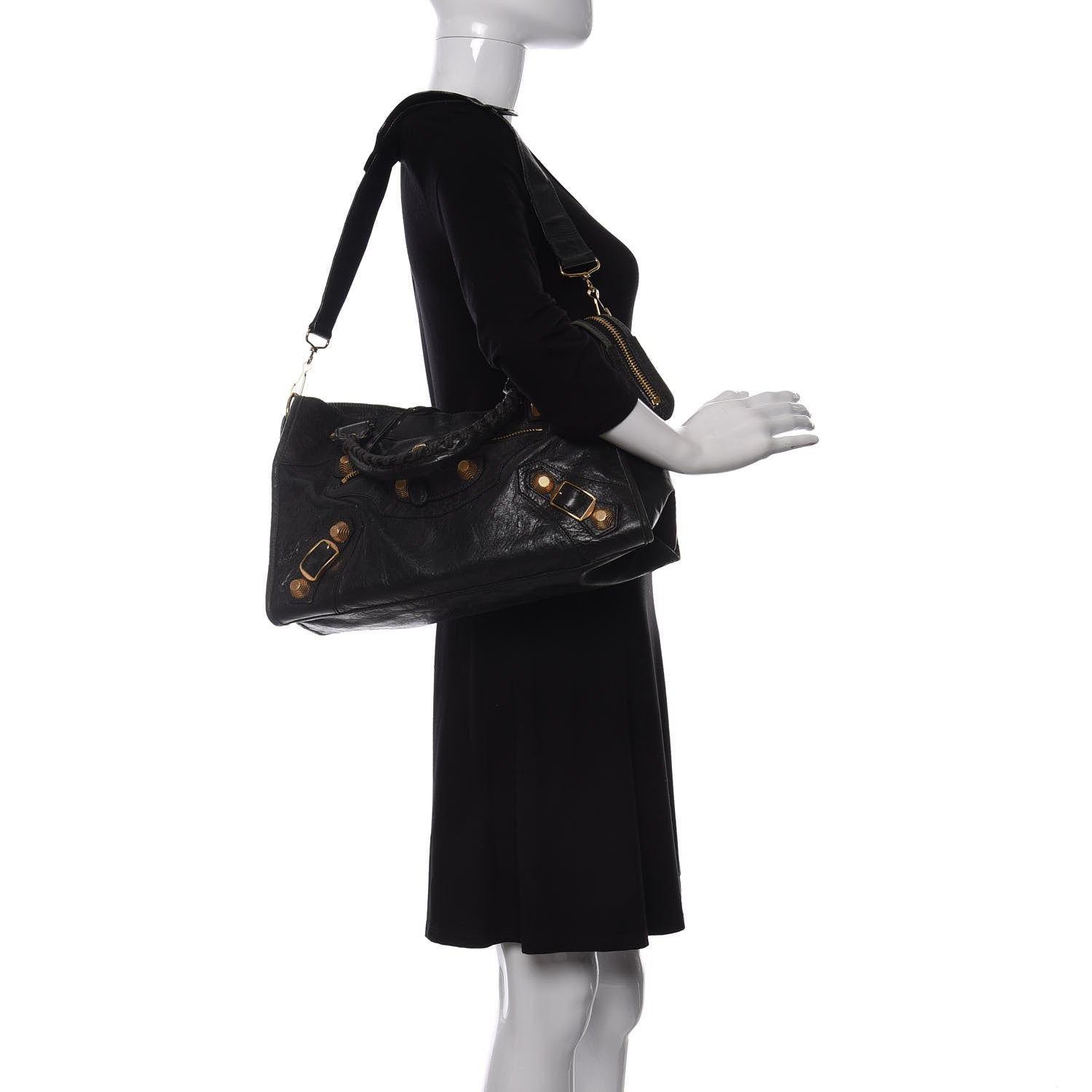 Balenciaga Agneau Giant 21 Gold Hardware City Black 2 of 13