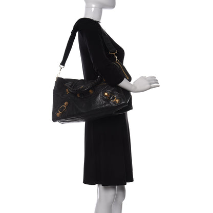 Balenciaga Agneau Giant 21 Gold Hardware City Black 2 of 13