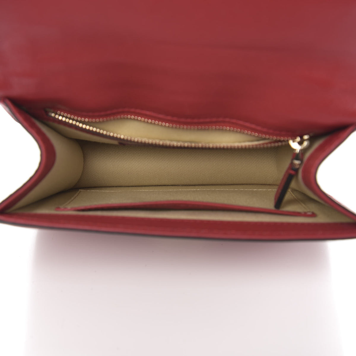 Valentino Garavani Vitello Small Glam Lock Rockstud Flap Red 4 of 8