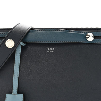 Fendi Vitello Dolce 4 Color Medium By The Way Boston Bag Lavagna Riviera Multicolor 9 of 16