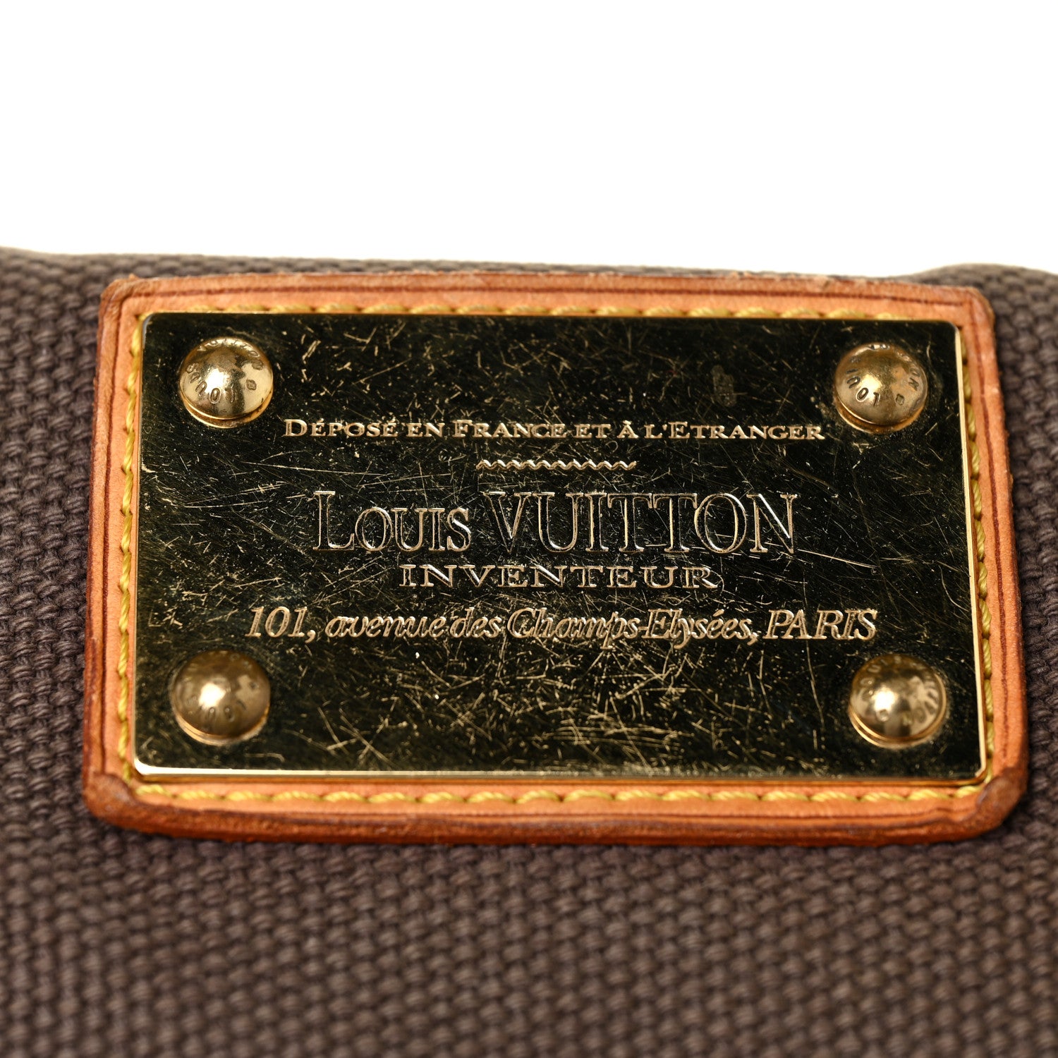 Louis Vuitton Toile Antigua Cabas MM Brown Kaki 10 of 19