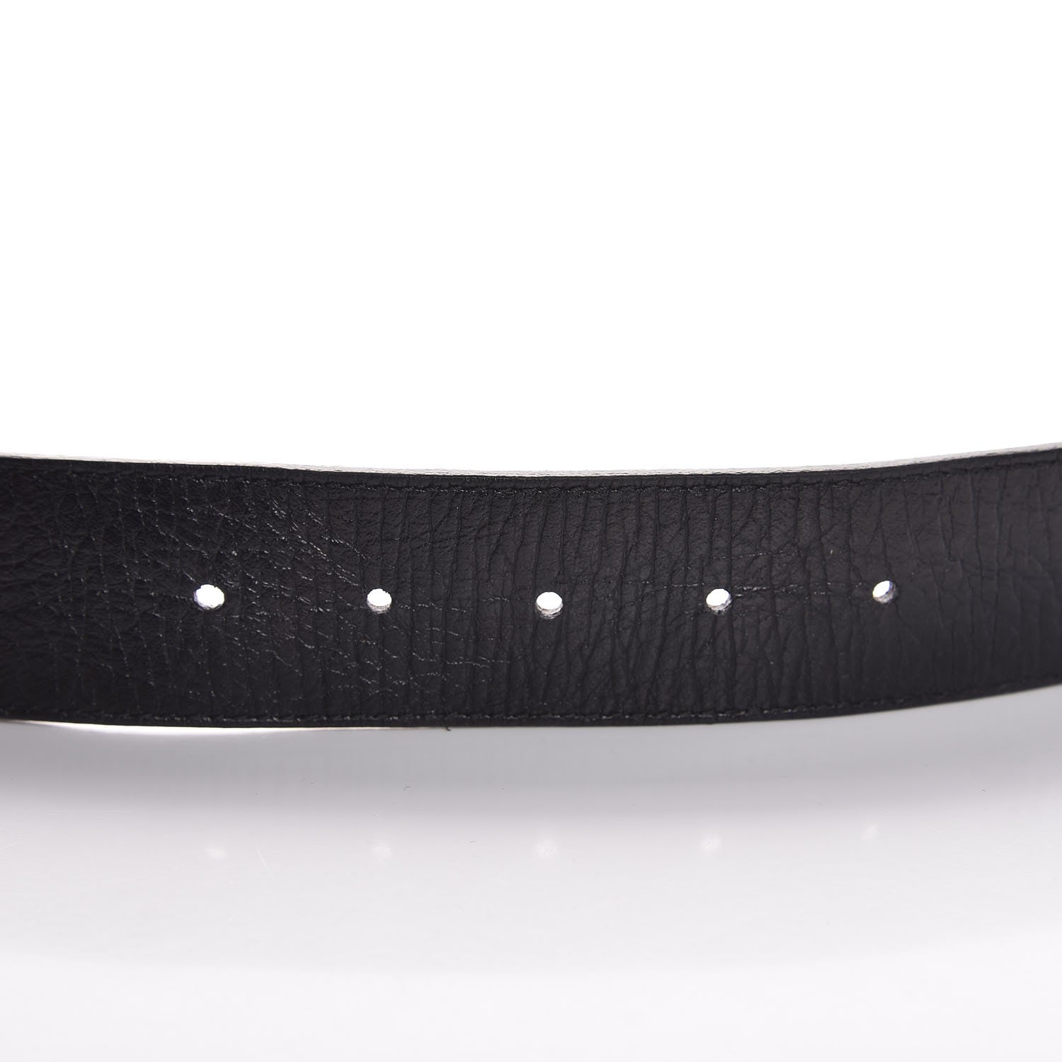 Gucci Canvas Web Interlocking G Belt 85 34 Black 5 of 11