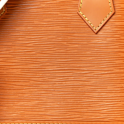 Louis Vuitton Epi Jacquard Alma BB Honey Gold 8 of 12