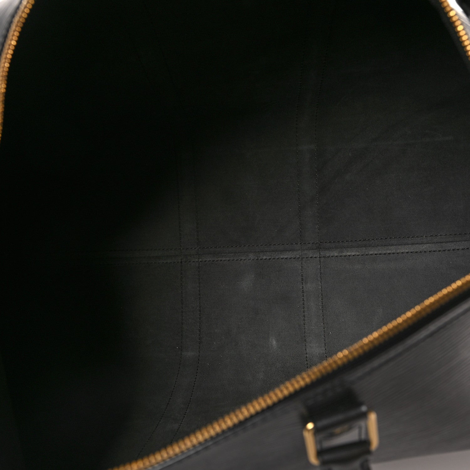 Louis Vuitton Epi Keepall 55 Black 4 of 12