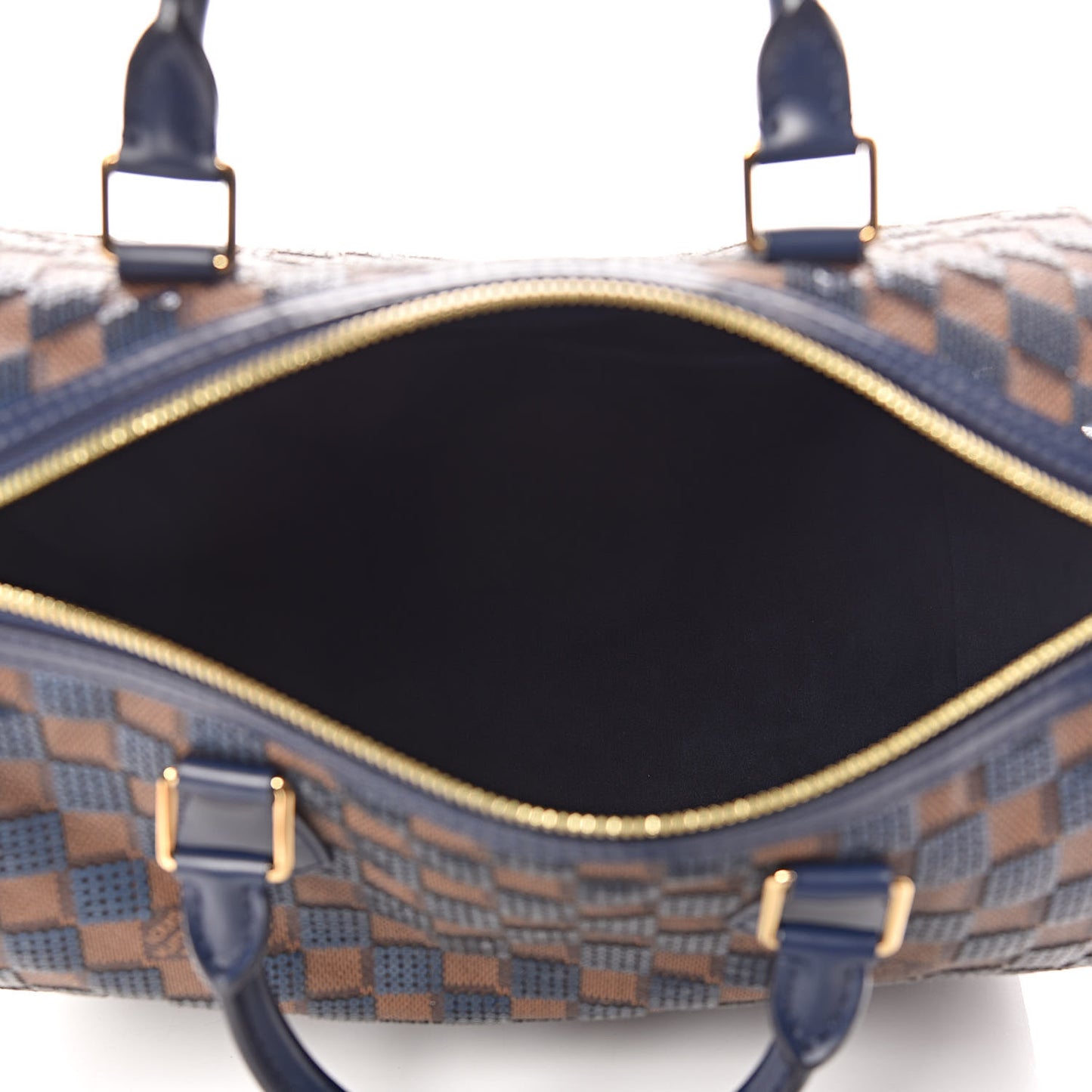 Damier Paillettes Speedy 30 Blue