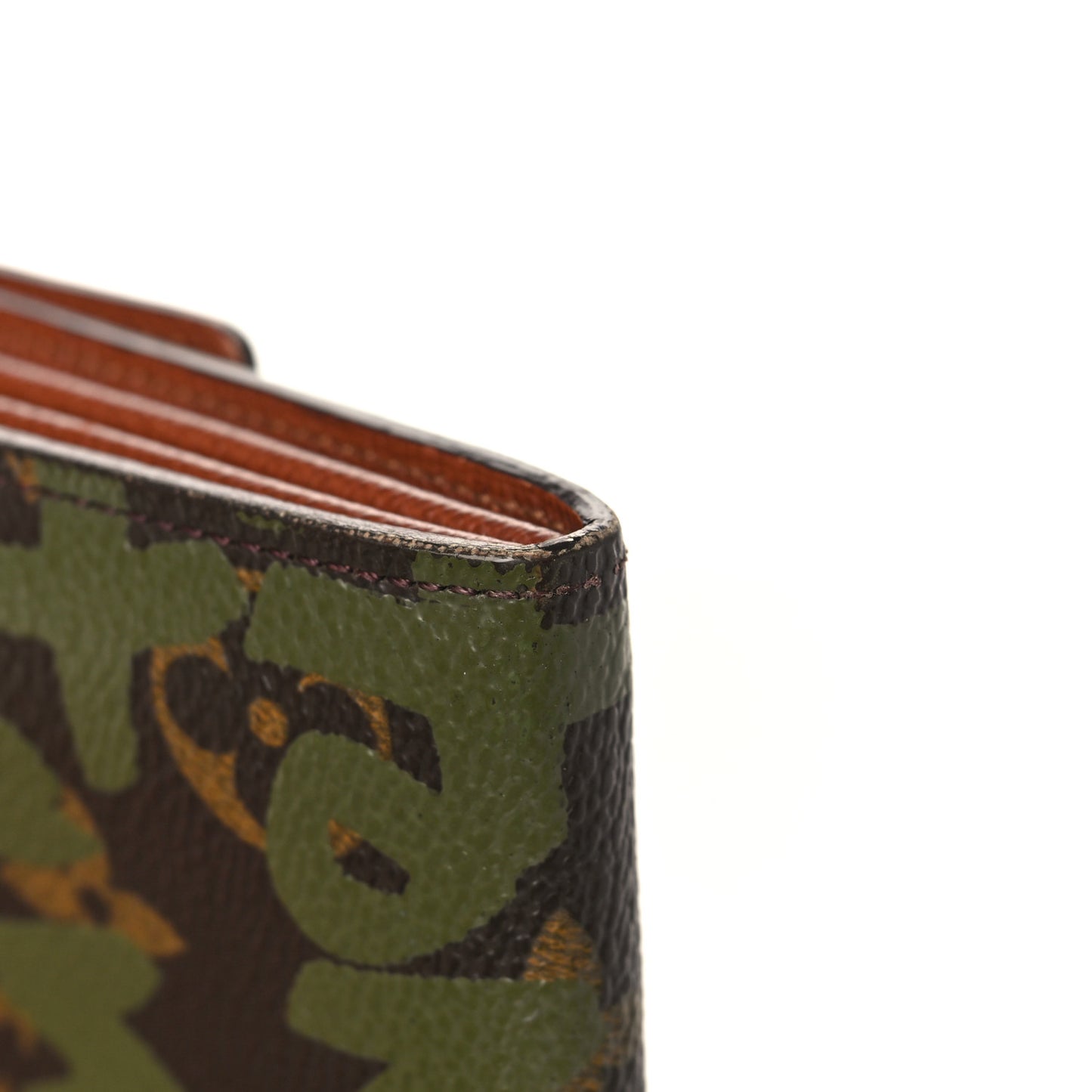 Monogram Graffiti Porte-Monnaie Wallet Kaki