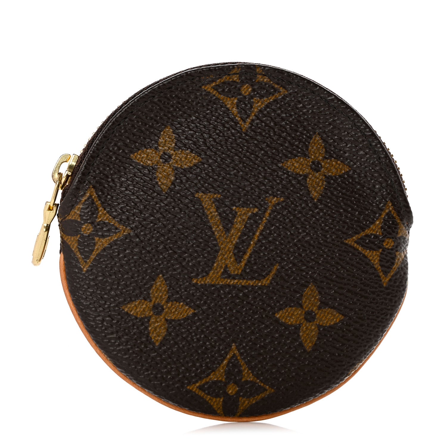 Louis Vuitton Monogram Round Coin Purse 1 of 8